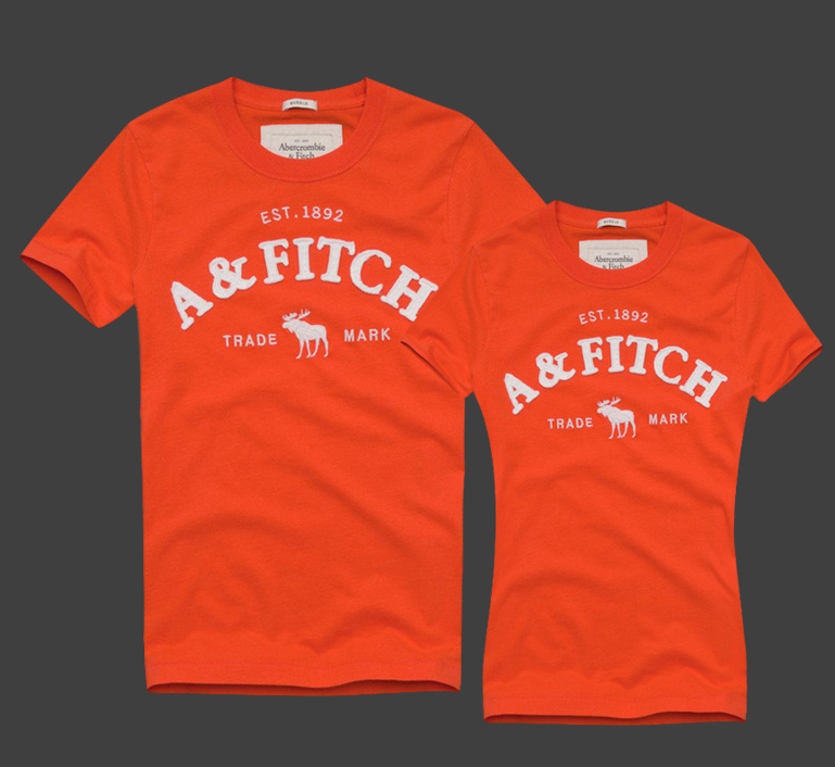 Abercrombie & Fitch original Жіночі та Чоловічі футболки 100% бавовна
