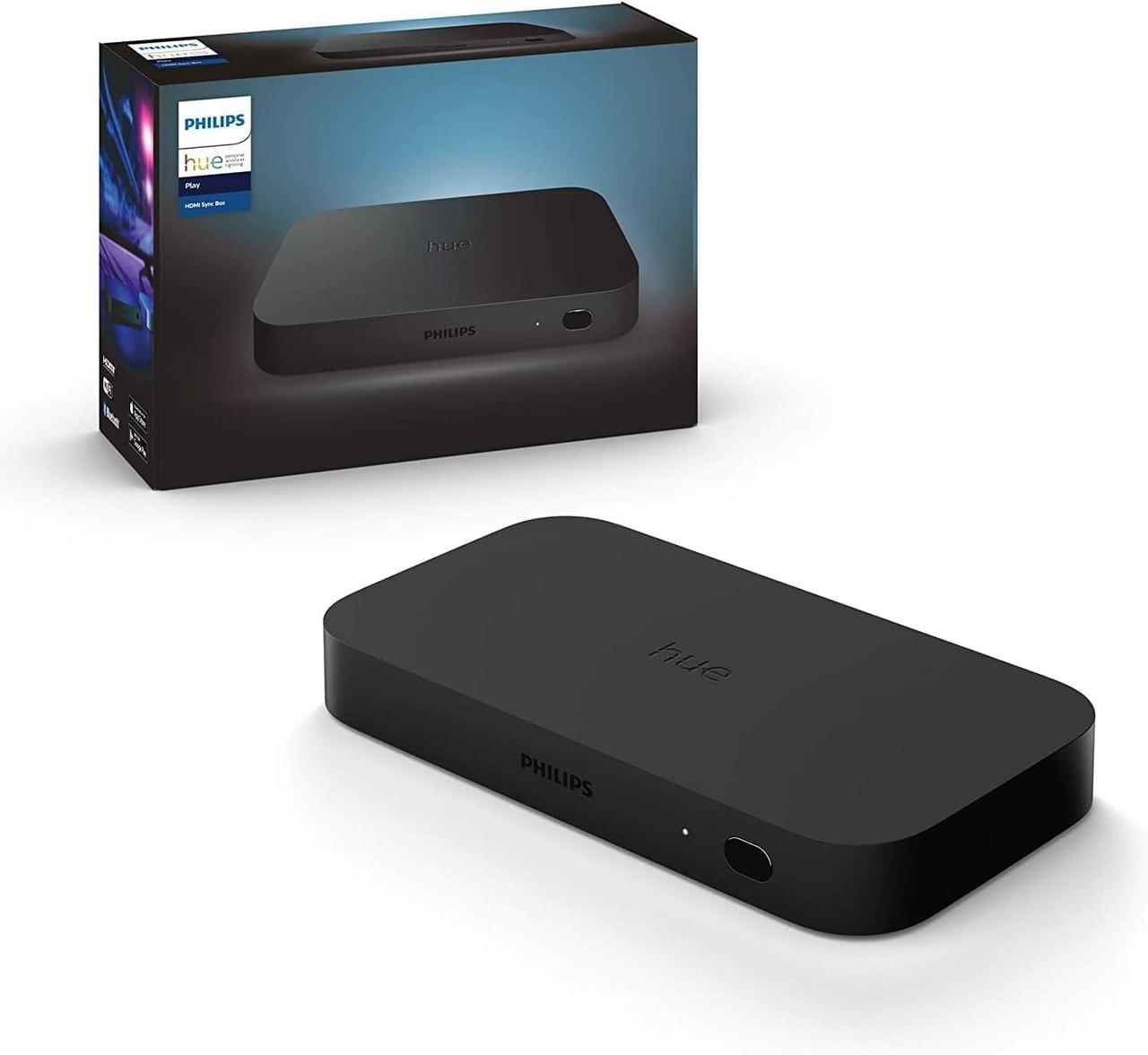 Блок синхронізації освітлення з телевізором Philips Hue Play HDMI Sync Box 4k, фото 1