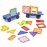 Конструктор для дітей магнітний для будівництва набір 100 елементів, фото 6