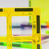 Конструктор для дітей магнітний для будівництва набір 100 елементів, фото 9