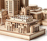 Дерев'яна модель 3d пазла "палац культури та науки архітектура варшави", фото 9