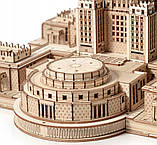 Дерев'яна модель 3d пазла "палац культури та науки архітектура варшави", фото 10