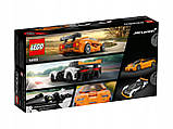 Lego 76918 Speed Champions Mclaren Solus Gt і Mclaren F1 Lm, фото 4