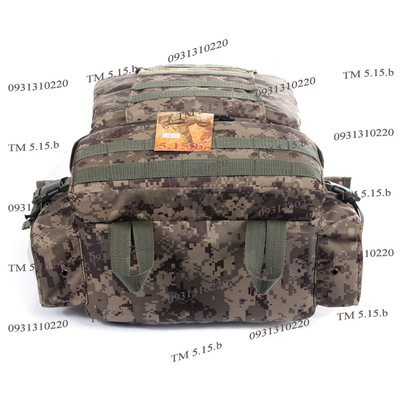 Тактический армейский походный супер-крепкий рюкзак на 50 литров пиксель. Туризм,армия,рыбалка,охота,спорт. - фото 5 - id-p503645179