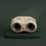 Kidlupe 2в1 бінокль і мікроскоп для дітей бежевий, фото 4