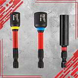 Набір біт ударних насадок ударні біти насадки Ph Pz Tx Hex 70el, фото 2