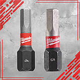 Набір біт ударних насадок ударні біти насадки Ph Pz Tx Hex 70el, фото 5