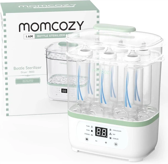 Стерилізатор та сушарка для пляшечок Momcozy, фото 1