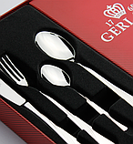 Celestia Gerlach набір столових приборів на 24 елементи глянцевий коробка на 6 осіб, фото 3