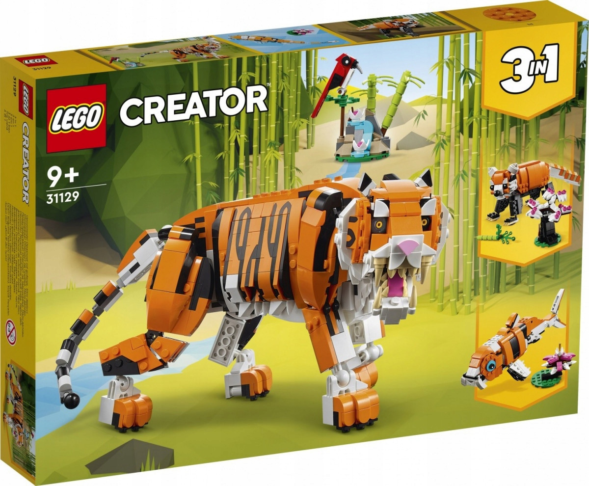 Lego Creator 3 в 1 31129 величний тигр, фото 1