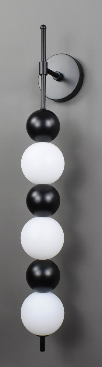 Бра LED 28362 Чорний 15х12х76 см., фото 1