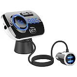 FM-трансмітер BT Hands Free Car Charger BC49BQ Bluetooth 5.0 QC 3.0 Quick Charge, фото 3