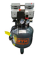 Компресор рес-30л 105л/хв 0,75кВт 8бар 220В 2 циліндри безмасляний