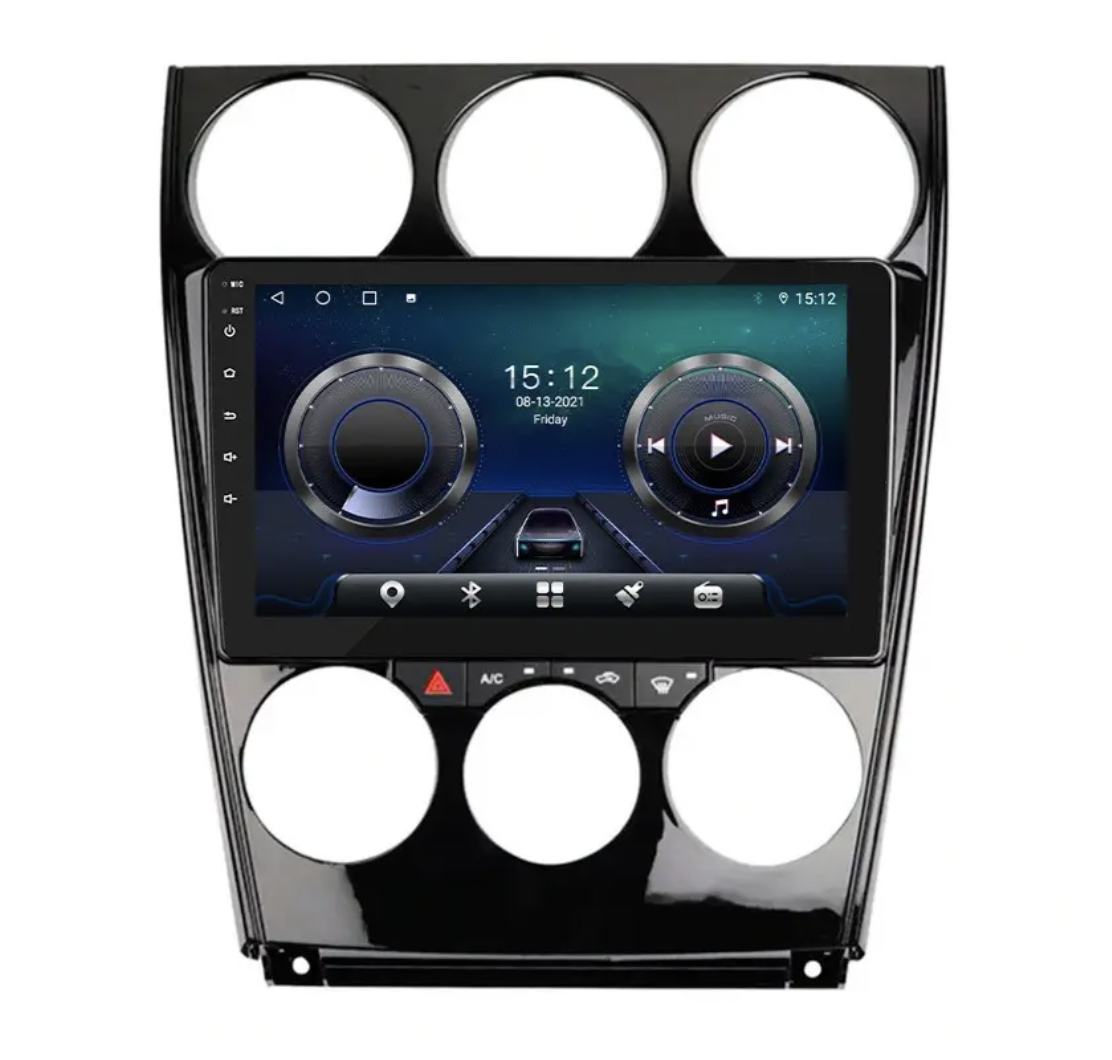 Android магнітола 2+64 ГБ Mazda 6 2002-2007 | CarPlay, Bluetooth, фото 1