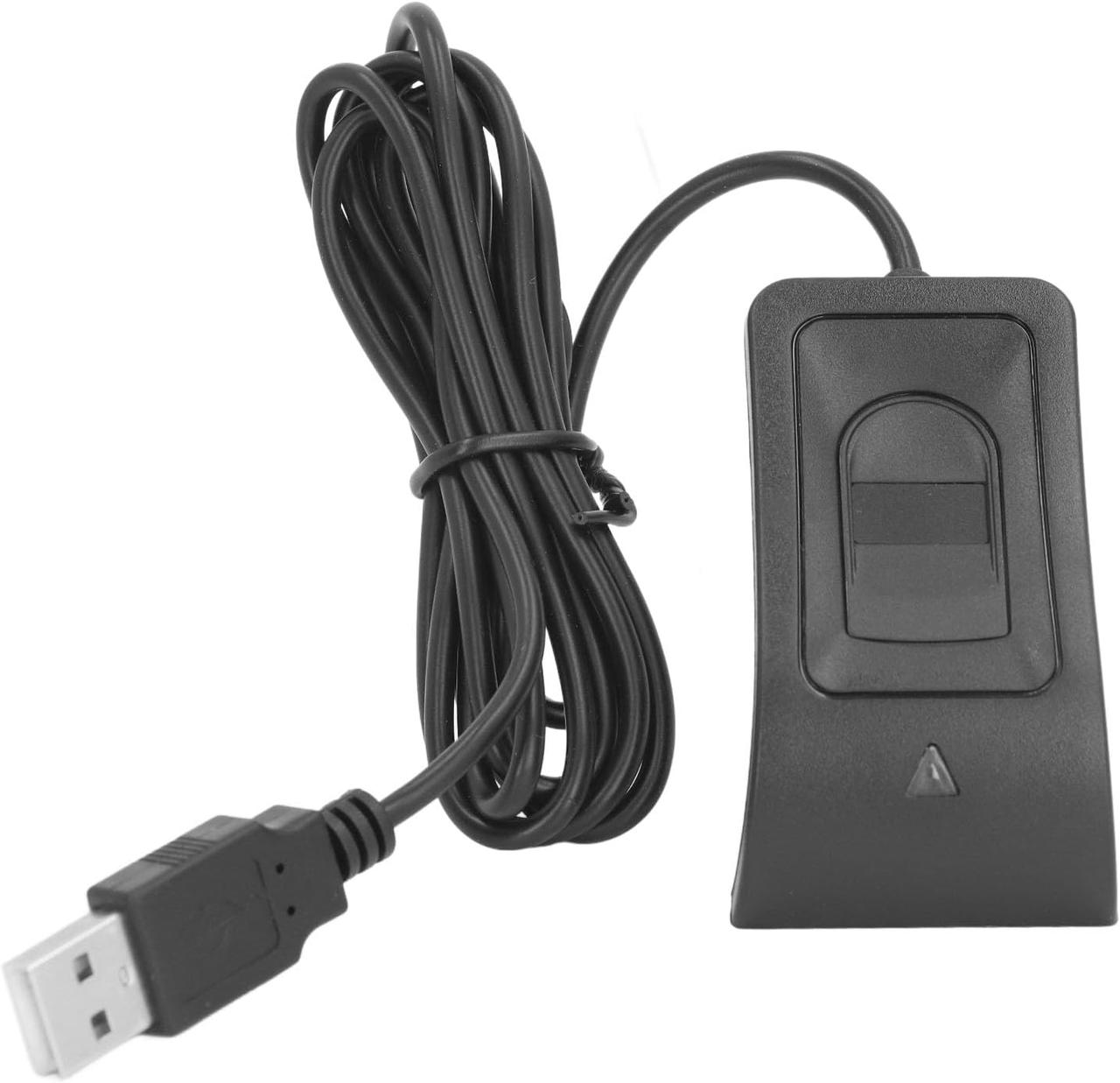 Зчитувач відбитків пальців WA28 USB-кабель, під'єднай і працюй, біометрична ідентифікація Сканер відбитків пальців, фото 1