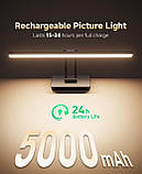 Ліхтар для настінних перезаряджуваних бездротових світильників із дистанційним керуванням, магнітний світильник для малювання, фото 3