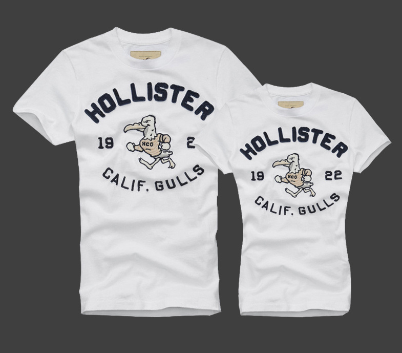 Hollister original Жіночі та Чоловічі футболки 100% бавовна