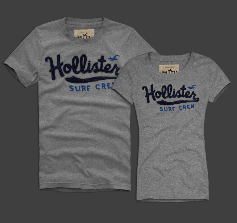 Hollister original Жіночі та Чоловічі футболки 100% бавовна
