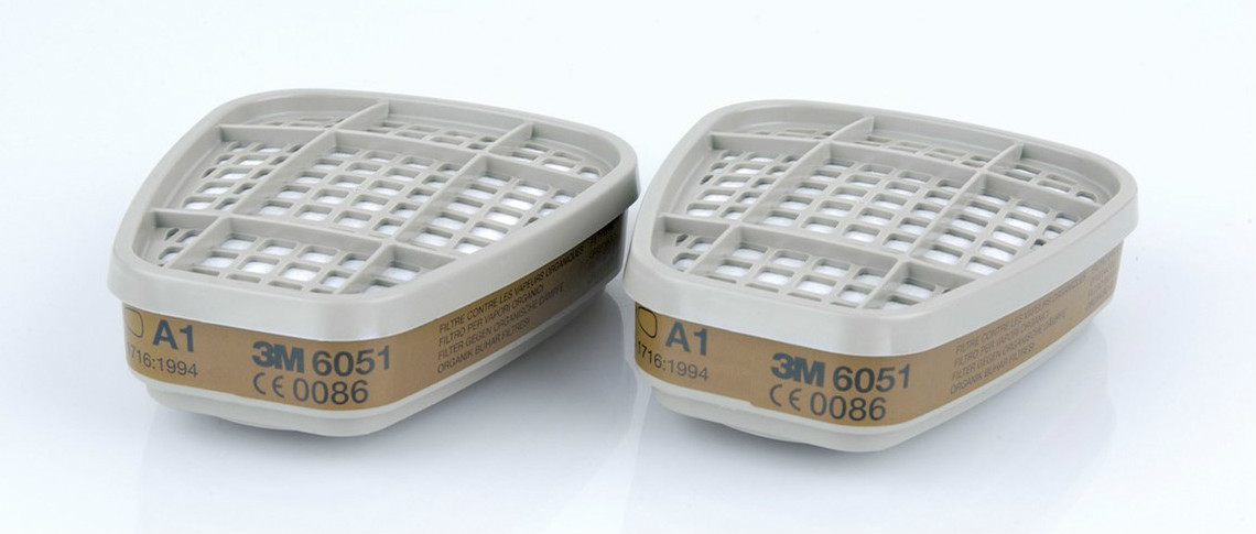 Фільтри вугільні 3М 6051 А1