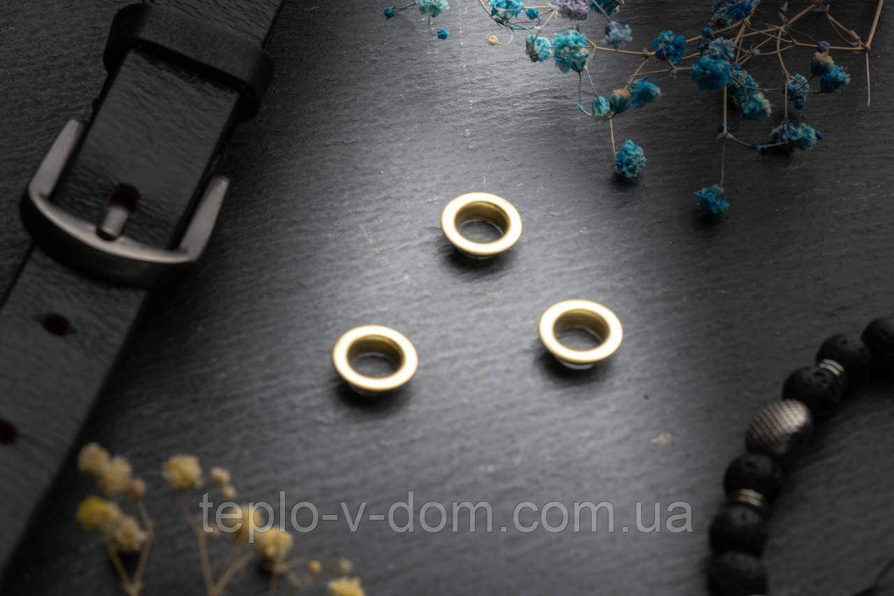 Люверси. Колір "золото". 7.8мм