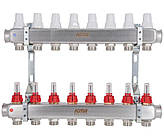 Колектор з витратомірами Icma К073 1"х8 (87K073179PL32QU)
