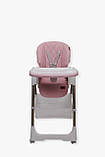 Стілець для годування дитини VELANO Nexi, pink, фото 6