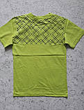 Зелена футболка для хлопчиків 110,116 зросту, фото 3