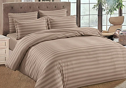 Постельное белье «Семья» Пудровая комплект для кровати из пододеяльника простыни и двух наволочек