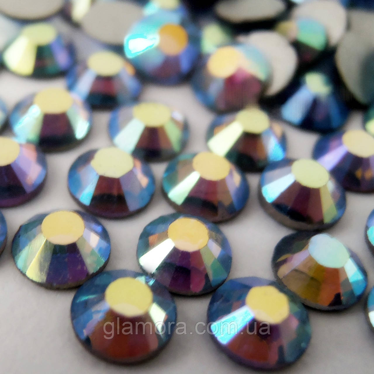 Стрази ДМC, Tanzanite AB, ss6 (2 мм), 100 шт., фото 1