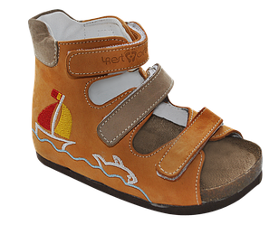 Сандалі ортопедичні для хлопчика 07-006 р-р. 21-30 17x28 см - розмір 29