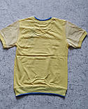 Жовта футболка для хлопчиків 110,116,122,128 зросту Blueland Туреччина, фото 2