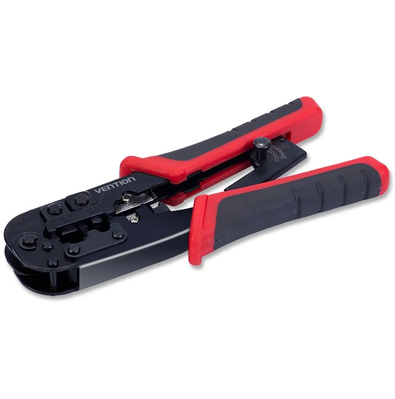 Крімпер Vention Multi-function Crimping Tool Ratchet Type Black (KEAB0) Lodgi, фото 1
