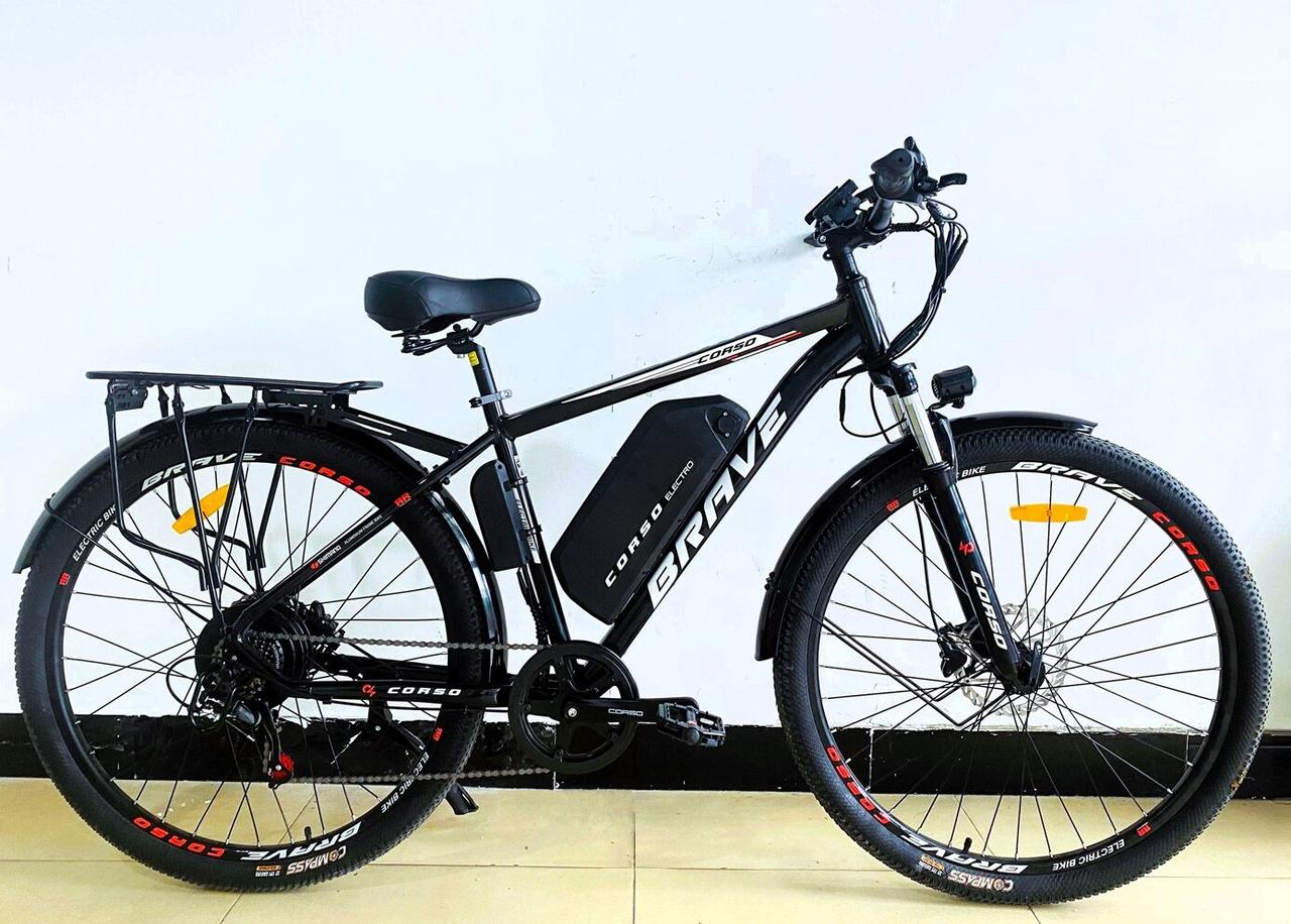 Электровелосипед CORSO Brave 750W-48V-20Ah Lition рама алюминиевая 19" шины 29"/29" купить дешево в Украине