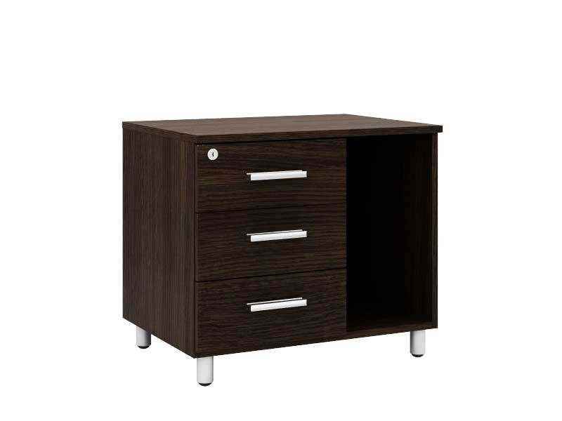 Тумба з замком верхнього ящика лівобічна 685x500x600 Ф402, фото 1