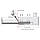 Quadro 25 SFD Silent System EB20,довжина 250/550мм, Hettich, фото 4