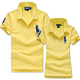 У стилі Ральф поло Чоловічі та Жіночі футболки 100% бавовна оригінал ралф, фото 5