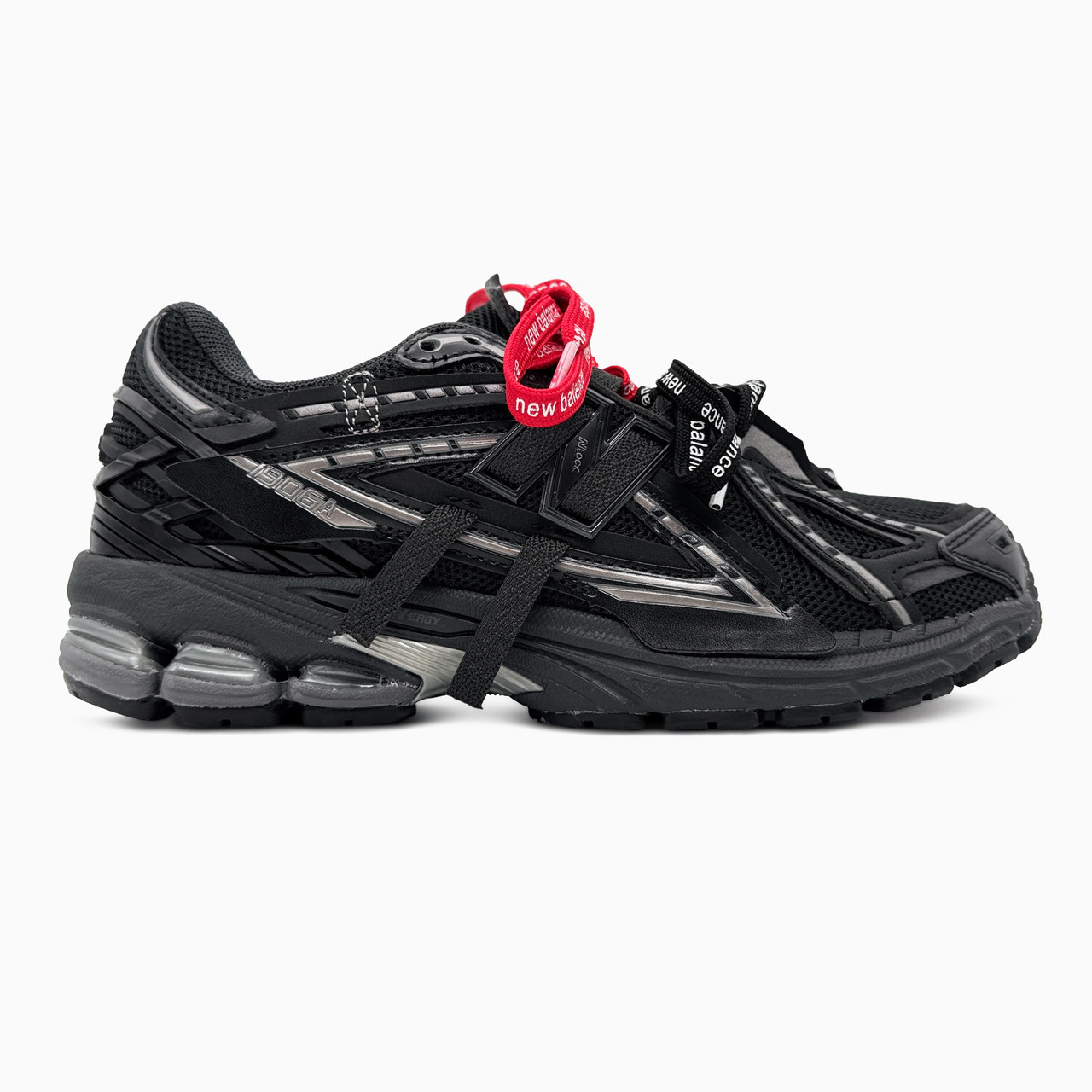 New Balance 1906A Black/Silver Extreme Laces 36, фото 1
