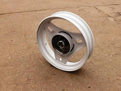 Диск колеса 2.15 * 10 (перед, барабан, метал) Honda DIO VDK-2