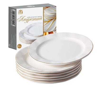 30885-00 Набір 6 дес.тарілок 7,5' Лауретта