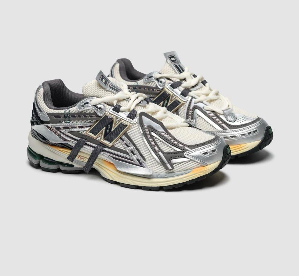 Kросівки чоловічі New Balance 1906A Silver Grey Нью Беланс 1906А сірі шкіра текстиль демісезонні для хлопців та дівчат