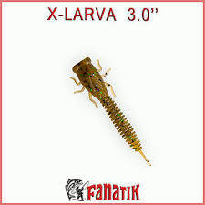 Силікон Fanatik X-Larva 3" (6шт)
