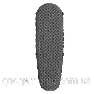 ТОП! Матрас надувной Naturehike CNH22DZ018, 183х58х7 см, сірий, із мішком для надування (6975641888482) - (gHome), фото 1
