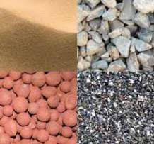 Пісок, щебінь, керамзит, відсів