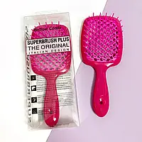 Розчіска для волосся Superbrush Plus Hollow Comb, рожева