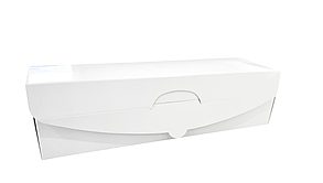 Коробка 230*80*60 біла збірна