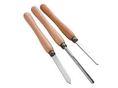 Набір різців для токарного верстата по дереву Record Power (3 шт.)