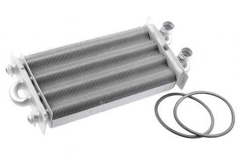 Бітермічний теплообмінник Beretta Ciao 24 CAI/CSI/Smart 24kw - R2310 (10021419) R10021419 (біметал), фото 1