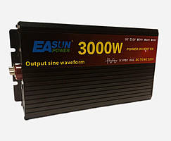 Інвертор EaSun 12v 3000w. Чиста синусоїда