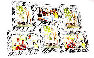 Мультирамка на 6 фото колаж