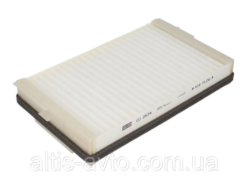 Фільтр салону повітряний CU 2534 260x160xH45,5, фото 1